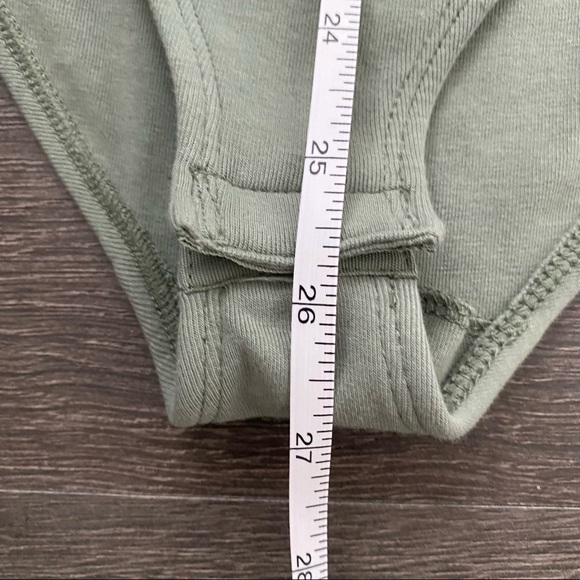 Oak + Fort green cotton bodysuit - Picture 5 of 5